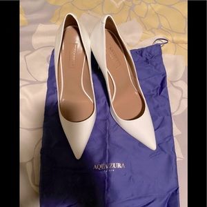 Aquazzura White Pumps